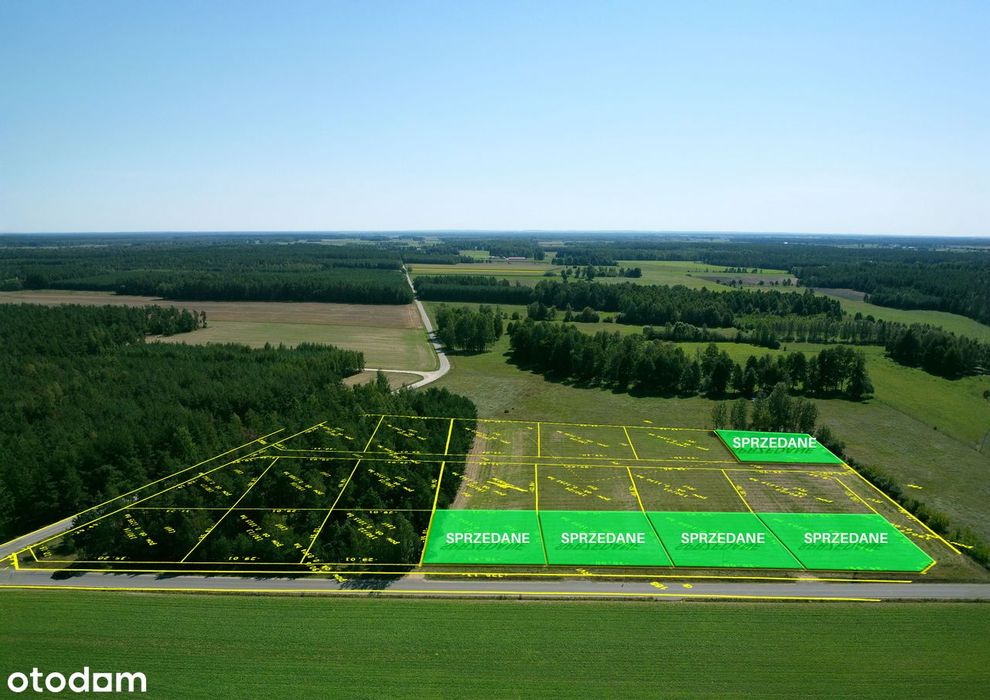 Działka budowlana w okazyjnej cenie 4km od Grajewa
