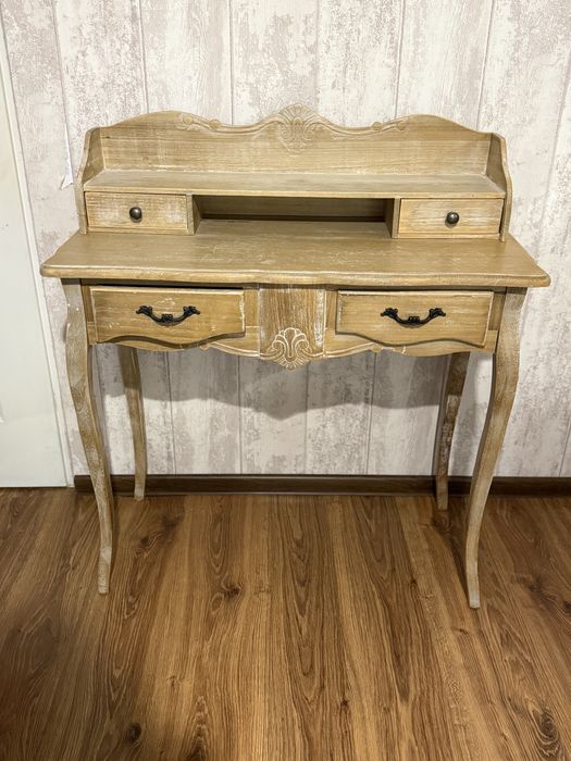 Biurko / Toaletka styl prowansalski shabby chic z nadstawką