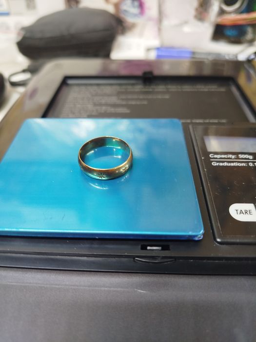 Złota męska obrączka 3.5 grama 14 k