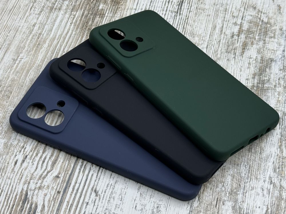 Не пачкаются! Чехол мягкий Silicone Case на Motorola G84/ G54/ G14