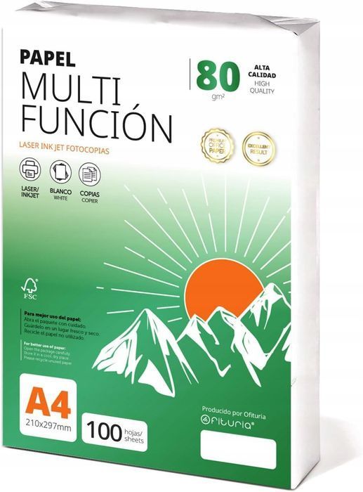 outlet folios format a4 80gr 50szt. arkuszy papier uniwersalny