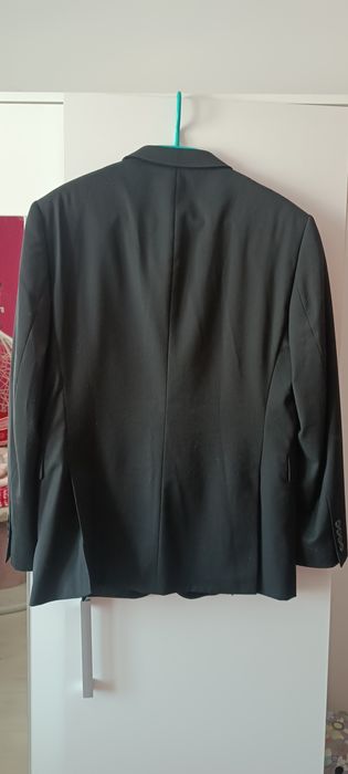 Marynarka czarna męska Dressman 48