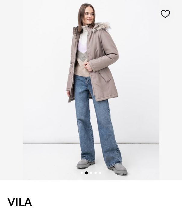 Парка зима жіноча 34 розмір