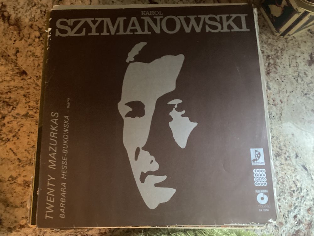 płyta winylowa szymanowski 20 mazurków