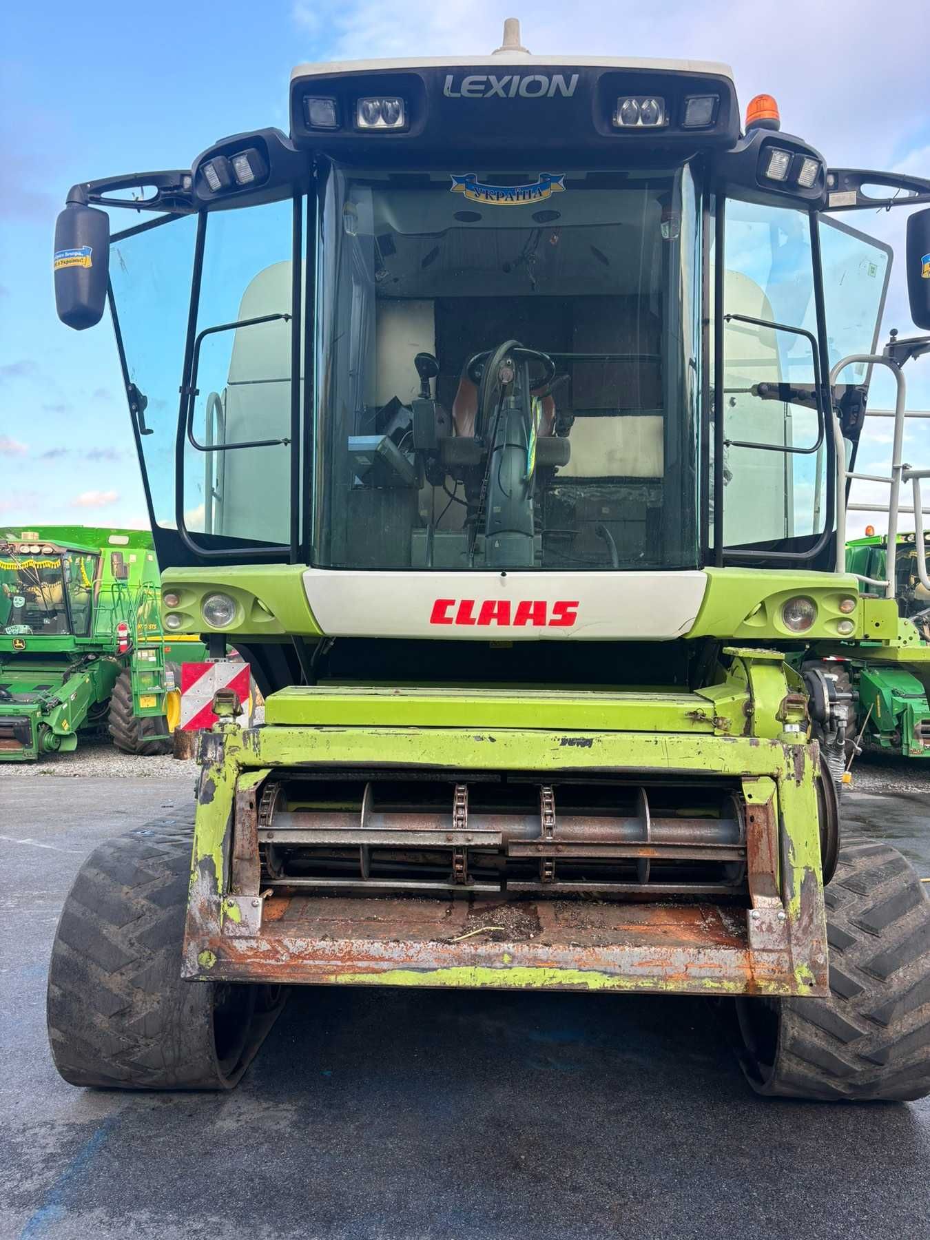 Комбайн Claas 580 TERRA TRAC