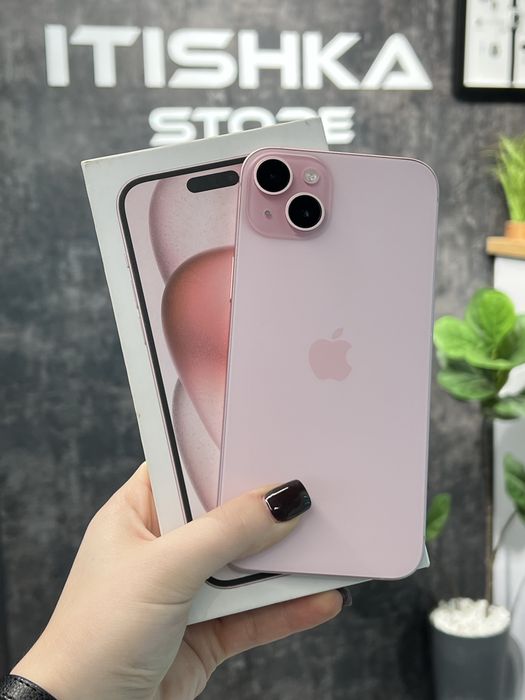 iPhone 15 Plus • Pink • 128 GB • 90% Акб • Оплата частинами