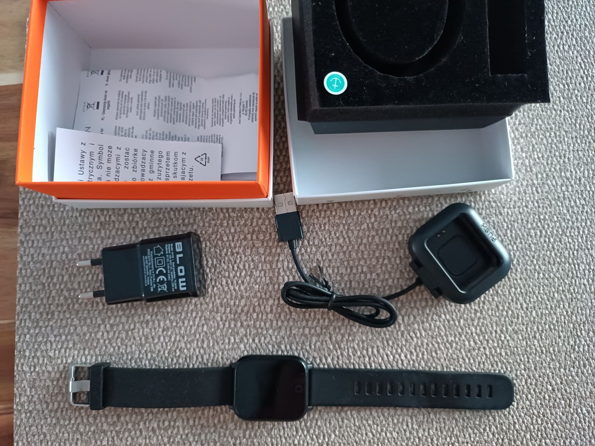 Smartwatch opaska avon