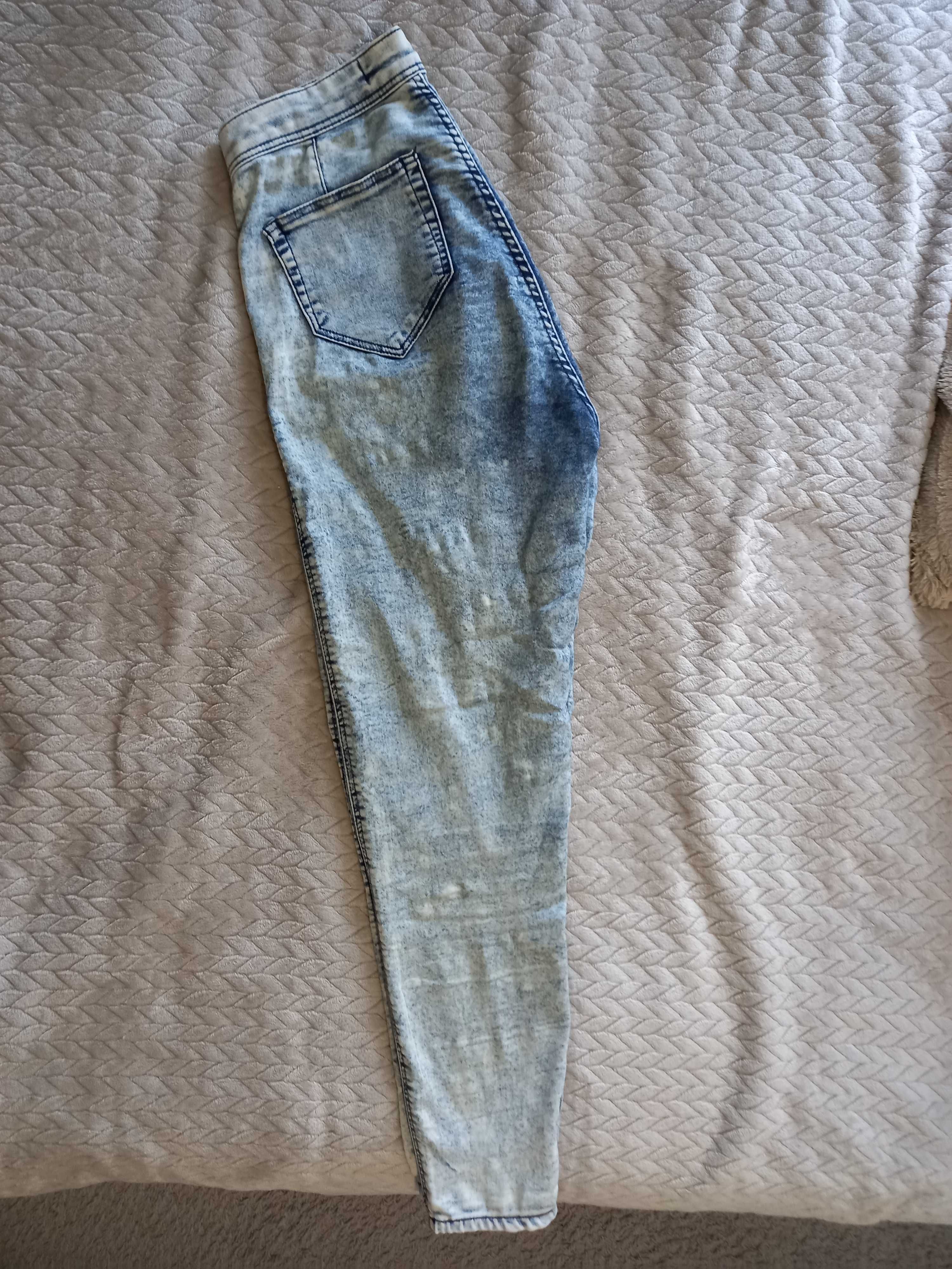 Spodnie jeans,rozmiar 34