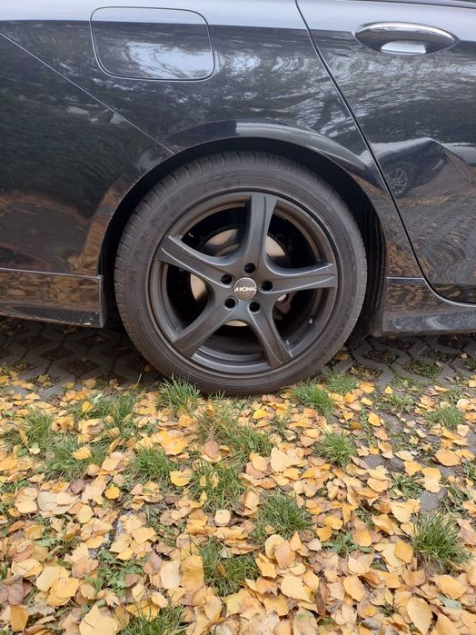 Koła -alu felgi 18 cali 5x115 +OPONY LETNIE I ZIMOWE