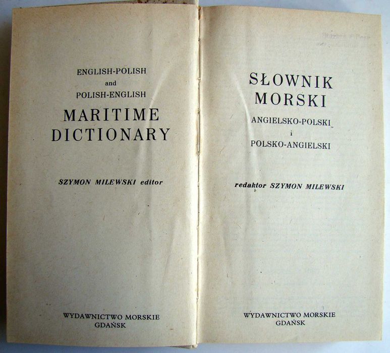 Słownik morski angielsko-polski i polsko-angielski