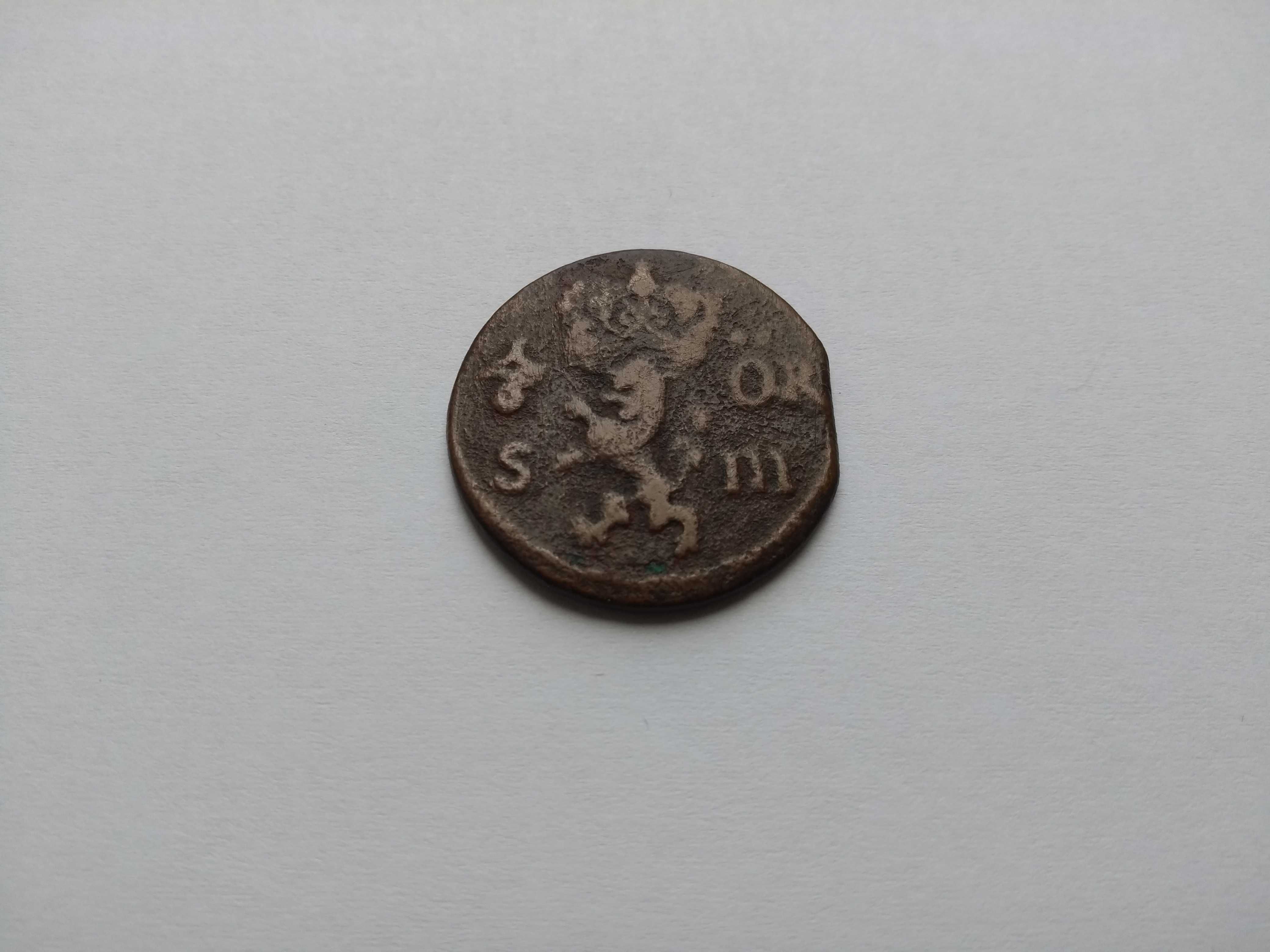 Монета Швеция ⅙ эре, 1681 год