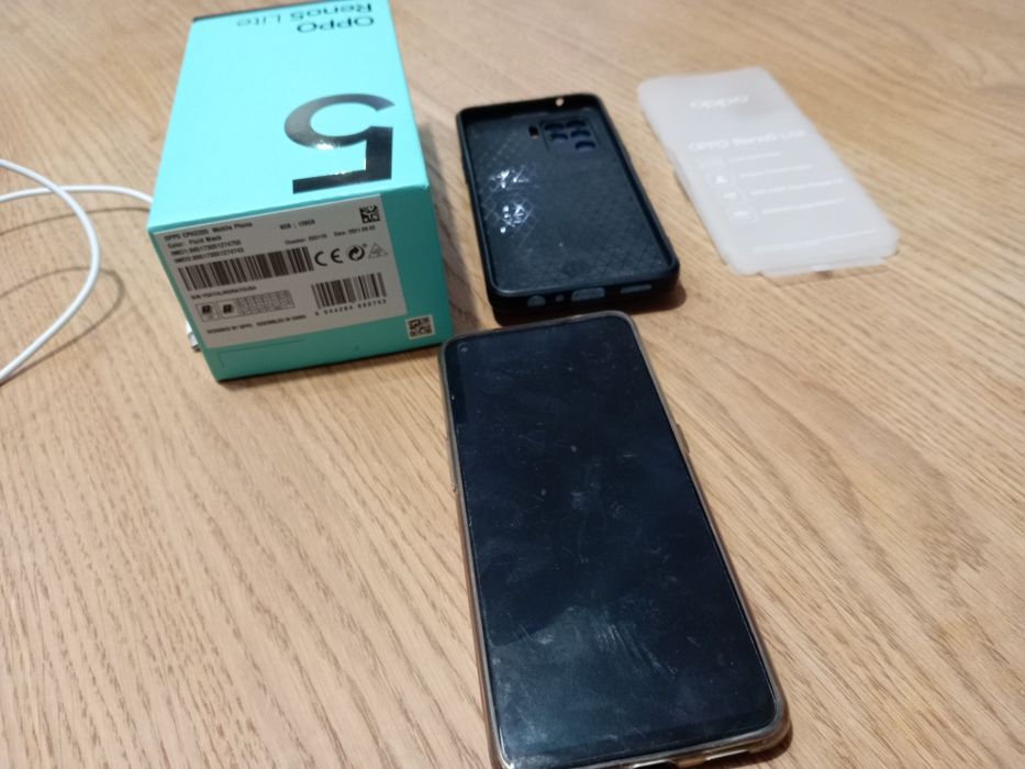 Oppo Reno 5 lite + 2 etui