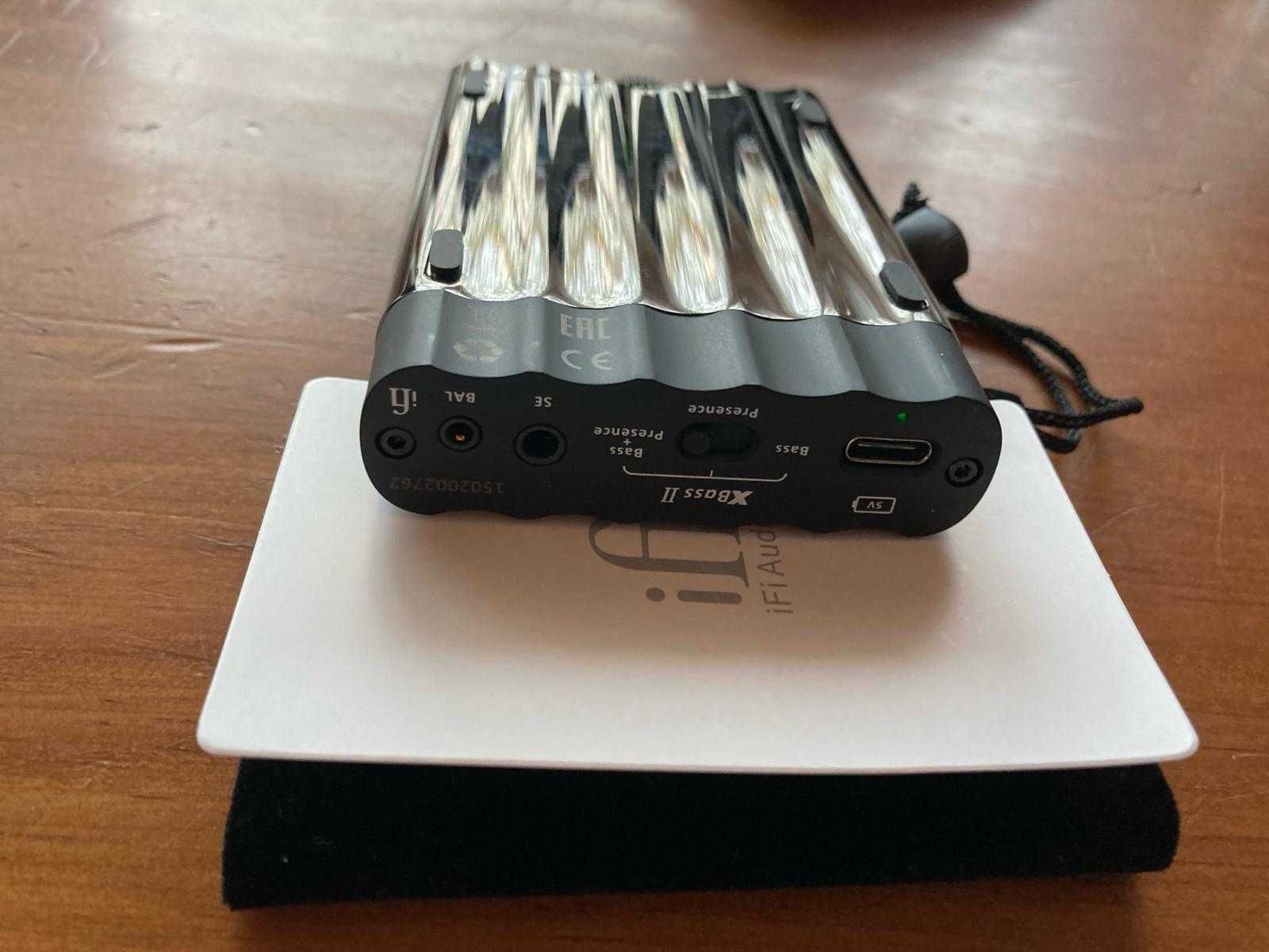 Amplificador iFi X Series portátil para telémovel ou pc
