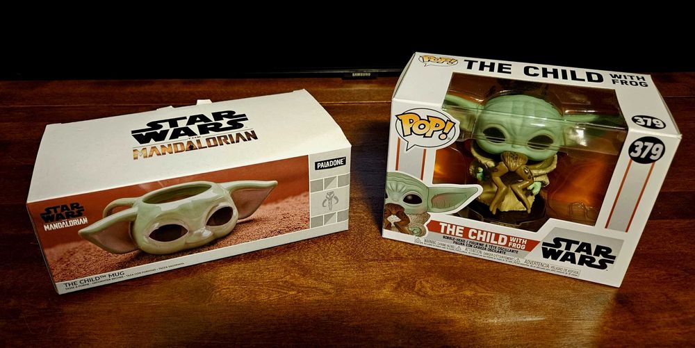 Mandalorian - Baby Yoda i kubek - nowe
