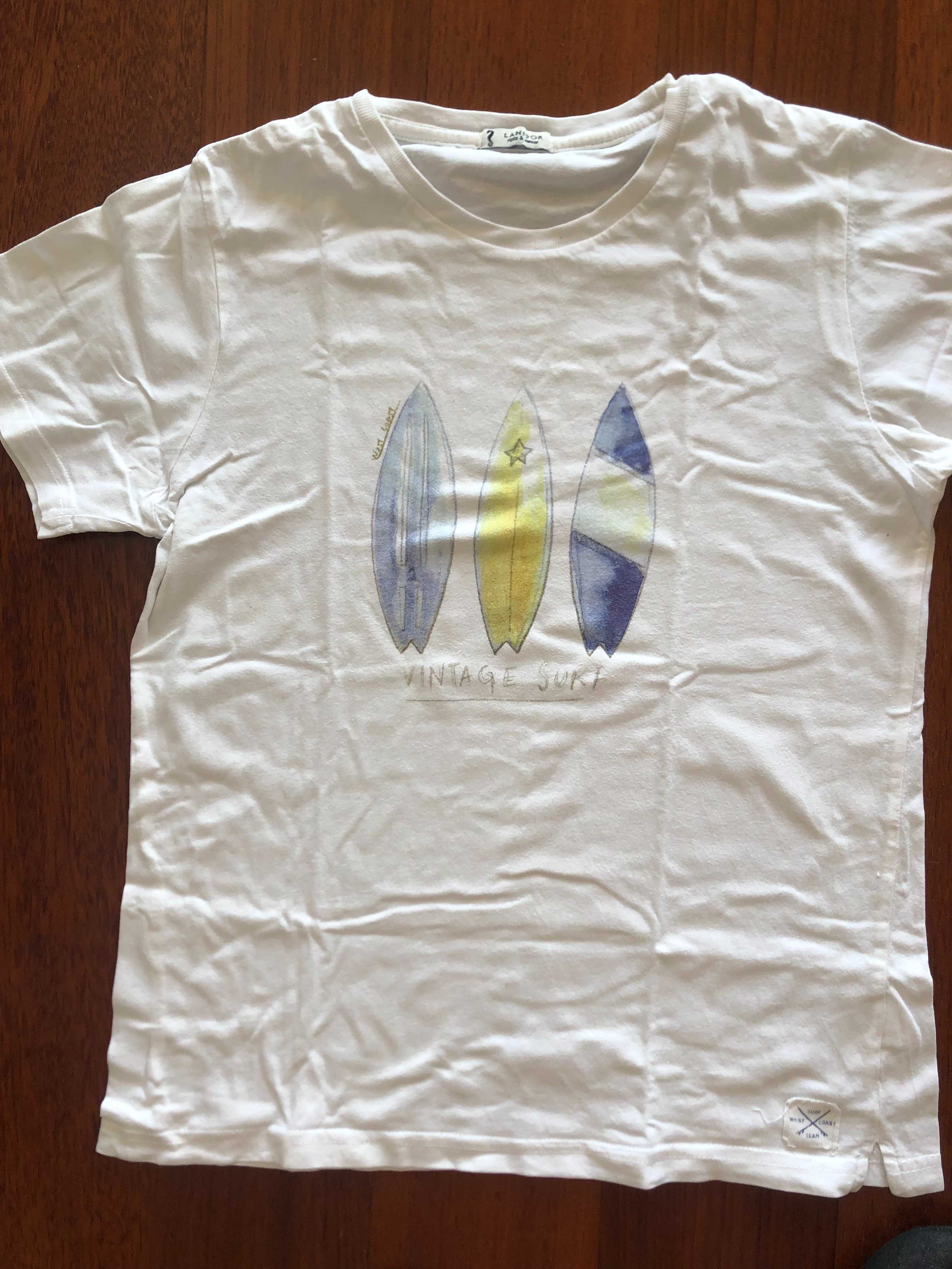 Tshirt |  Lanidor e Billabong | 12 anos