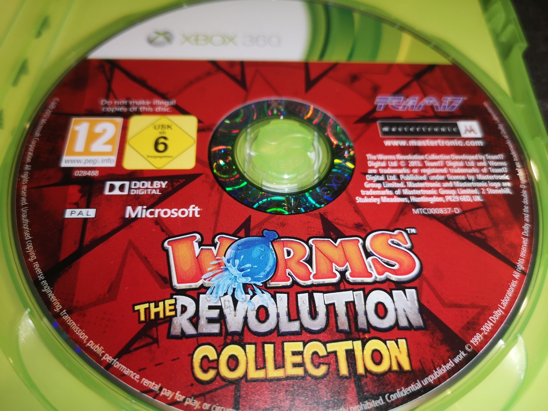 Worms Revolution Collection XBOX 360 gra (rzadkość na rynku) sklep