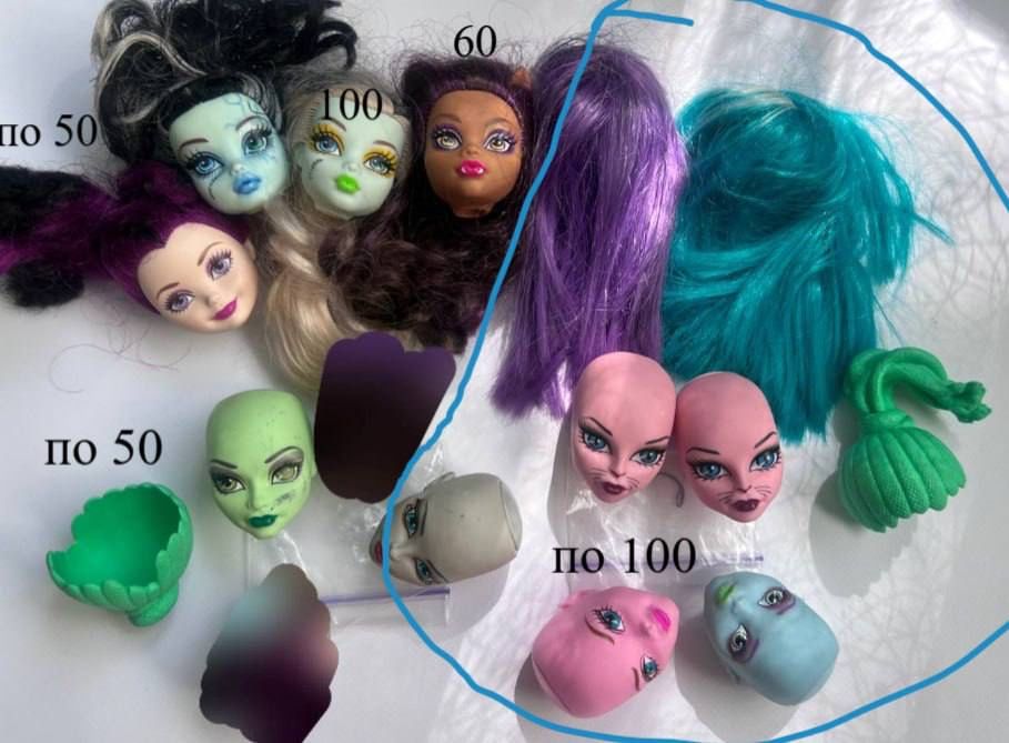 Голова Акси Монстер хай Monster High