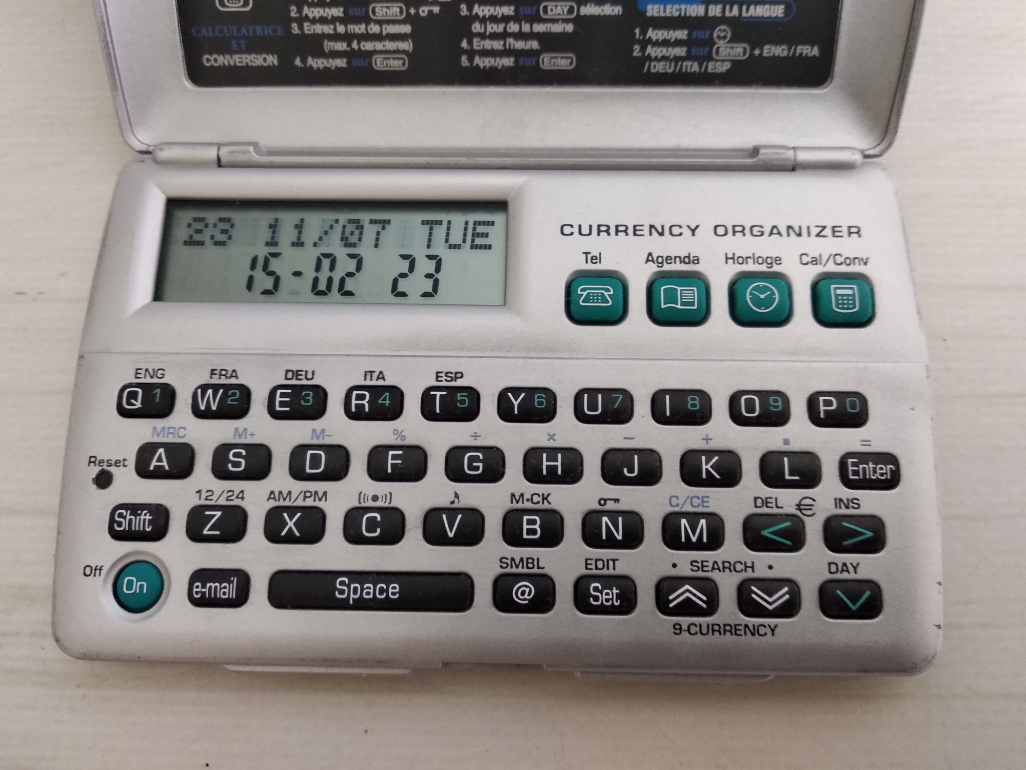 Органайзер калькулятор винтажный Eureka