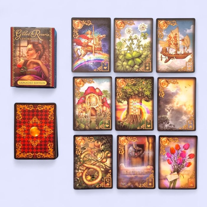 Baralho Cigano "Gilded Reverie Lenormand"