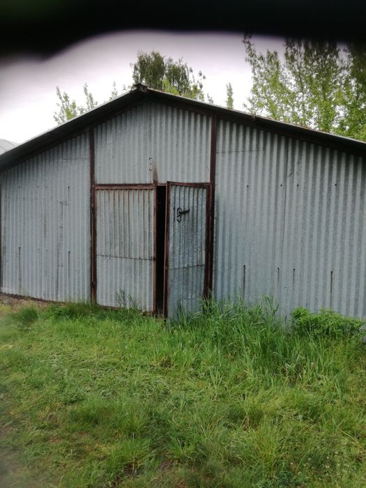 Hala,blaszak,garaż 98m2,wysoki 2,55 -7m x14m w szczycie 3,70