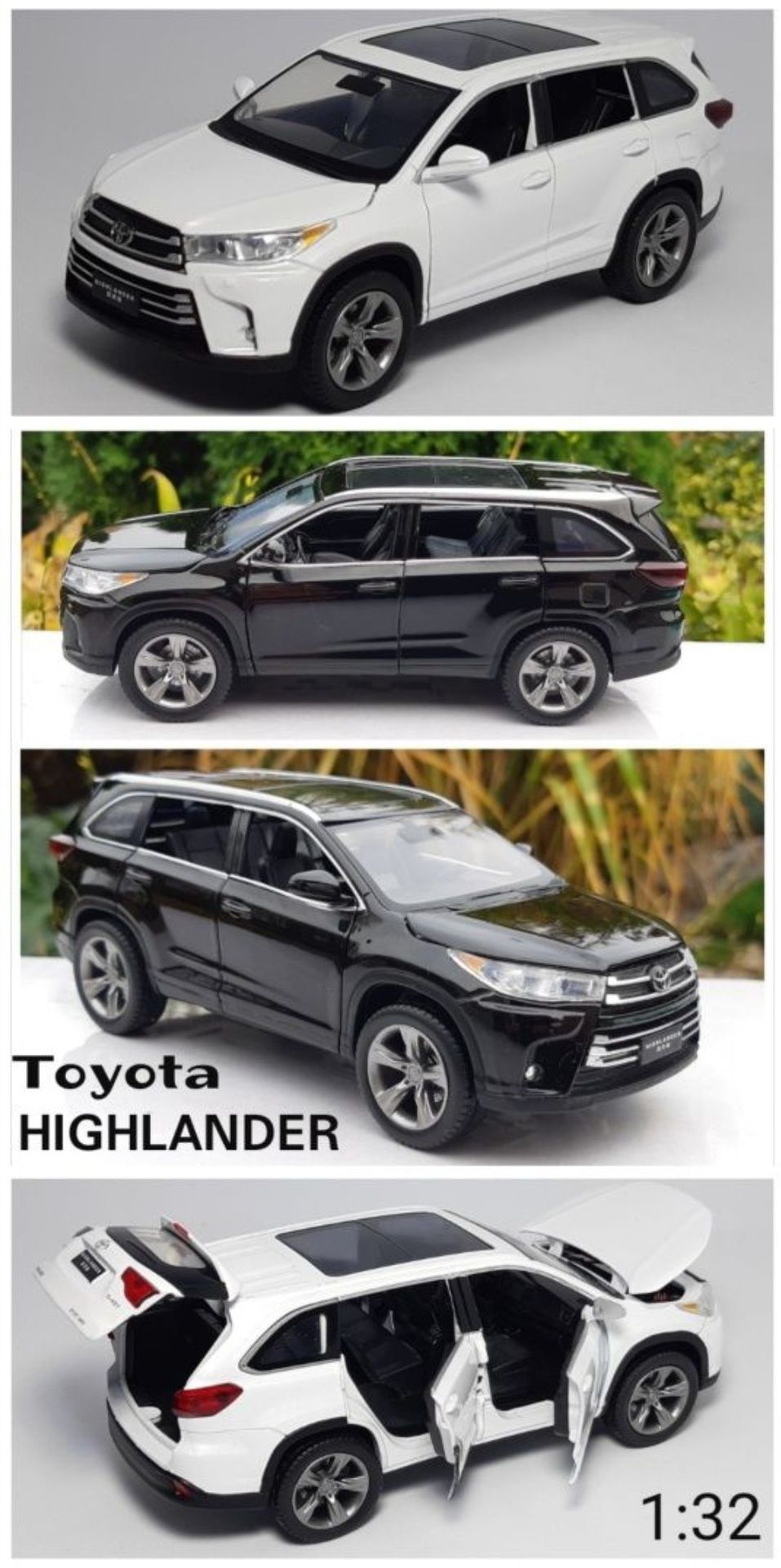 Модель авто Тойота Прадо масштабна колекційна Toyota PRADO LC300 RAV4