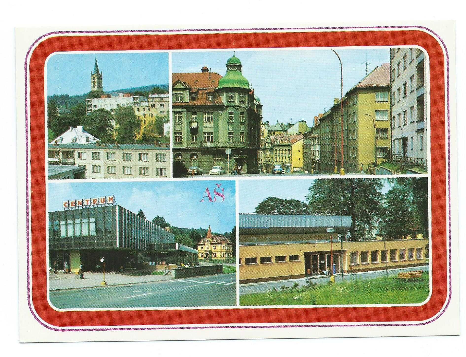 Pocztówka Czechosłowacja - As - z obiegu 2