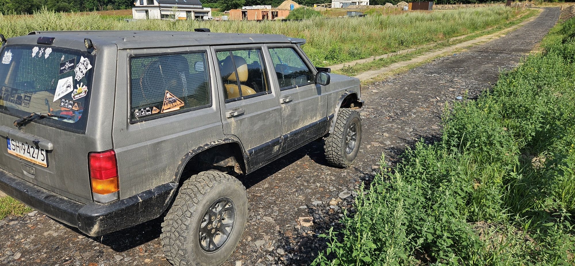 Jeep XJ 4x4, 2x blokada itp w teren