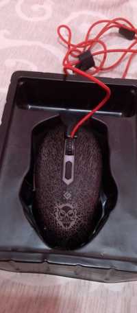 Мышь игровая с подсветкой Defender Shock GM-110L черная, проводная