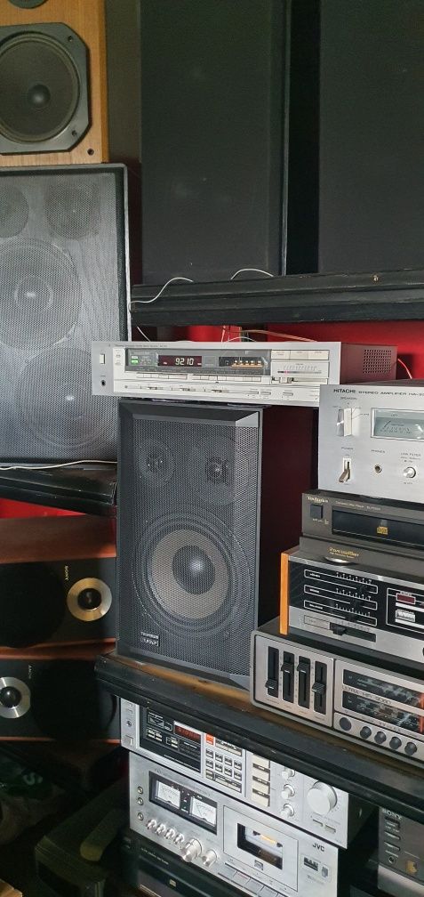 Amplituner TECHNICS plus kolumny Wharfendale Modus One