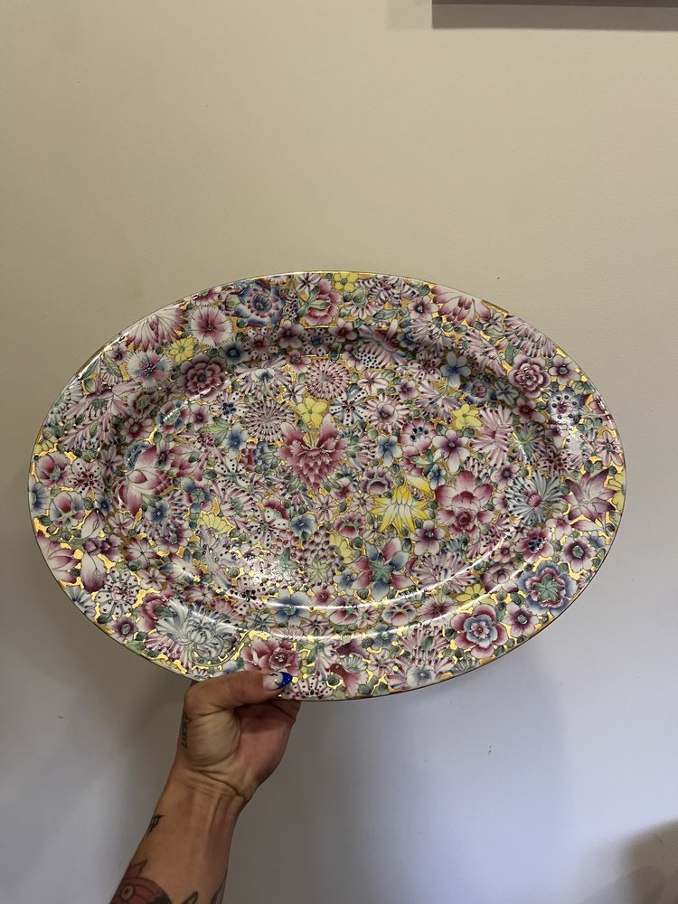 Serviço de jantar , pratos + travessa