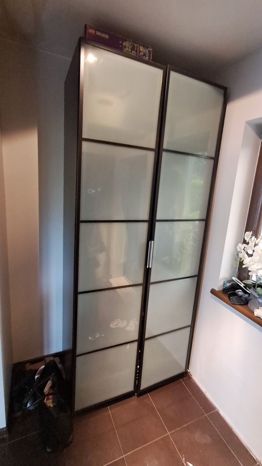 Szafa ikea pax szkło