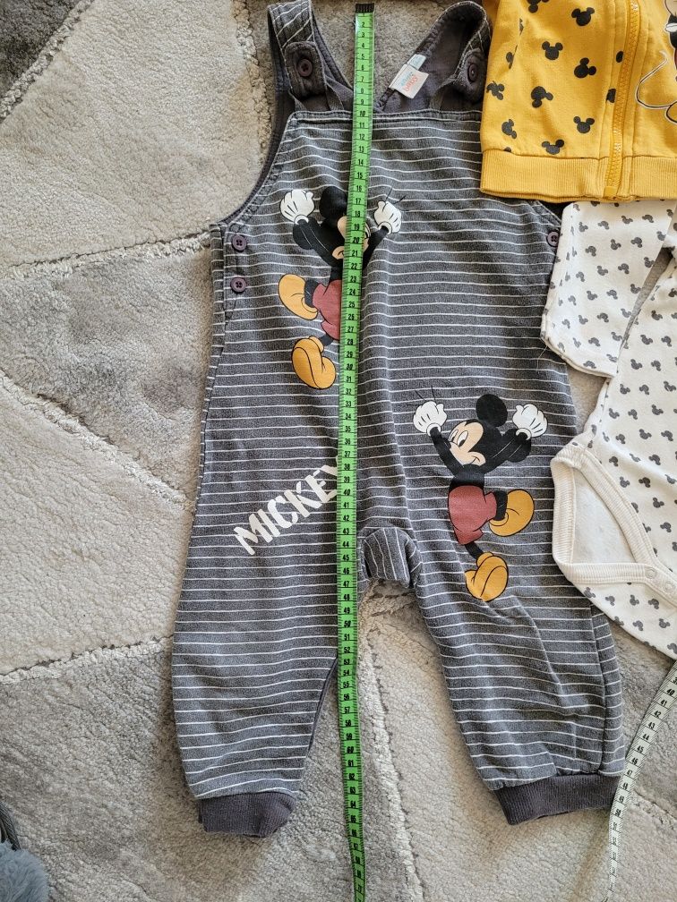 Komplet niemowlęcy bawełniany Myszka Miki DisneyBaby 74/86