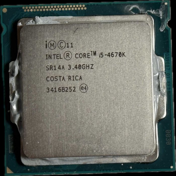 Procesor Intel i5-4670K 4 x 3,4 GHz gen. 4 LGA 1150
