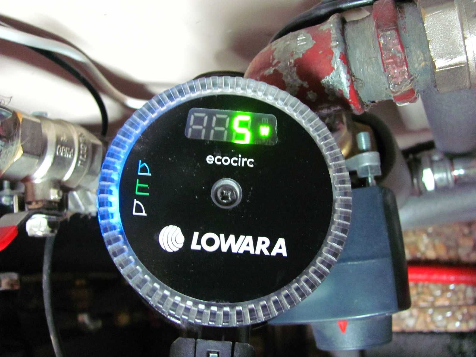 Cyfrowa elektroniczna pompa obiegowa do instalacji C.O. LOWARA