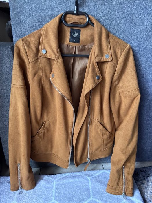 Kurtka damska ramoneska zamszowa House M