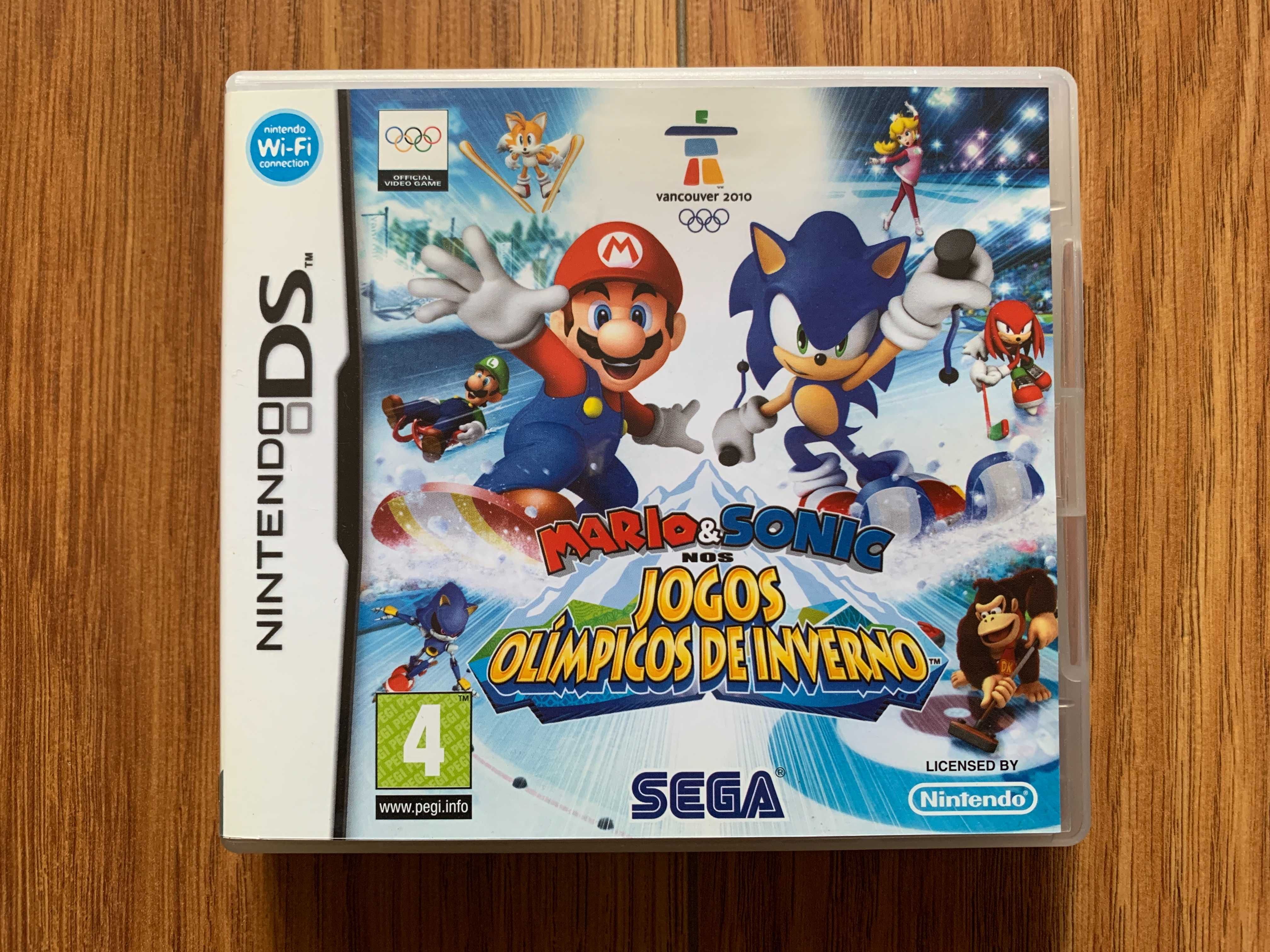 Mario & Sonic nos Jogos Olímpicos de Inverno - Nintendo DS