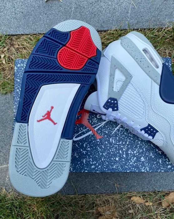 Buty meskie Mokasyny Jordan_4_Retro_Midnight_Navy R.44