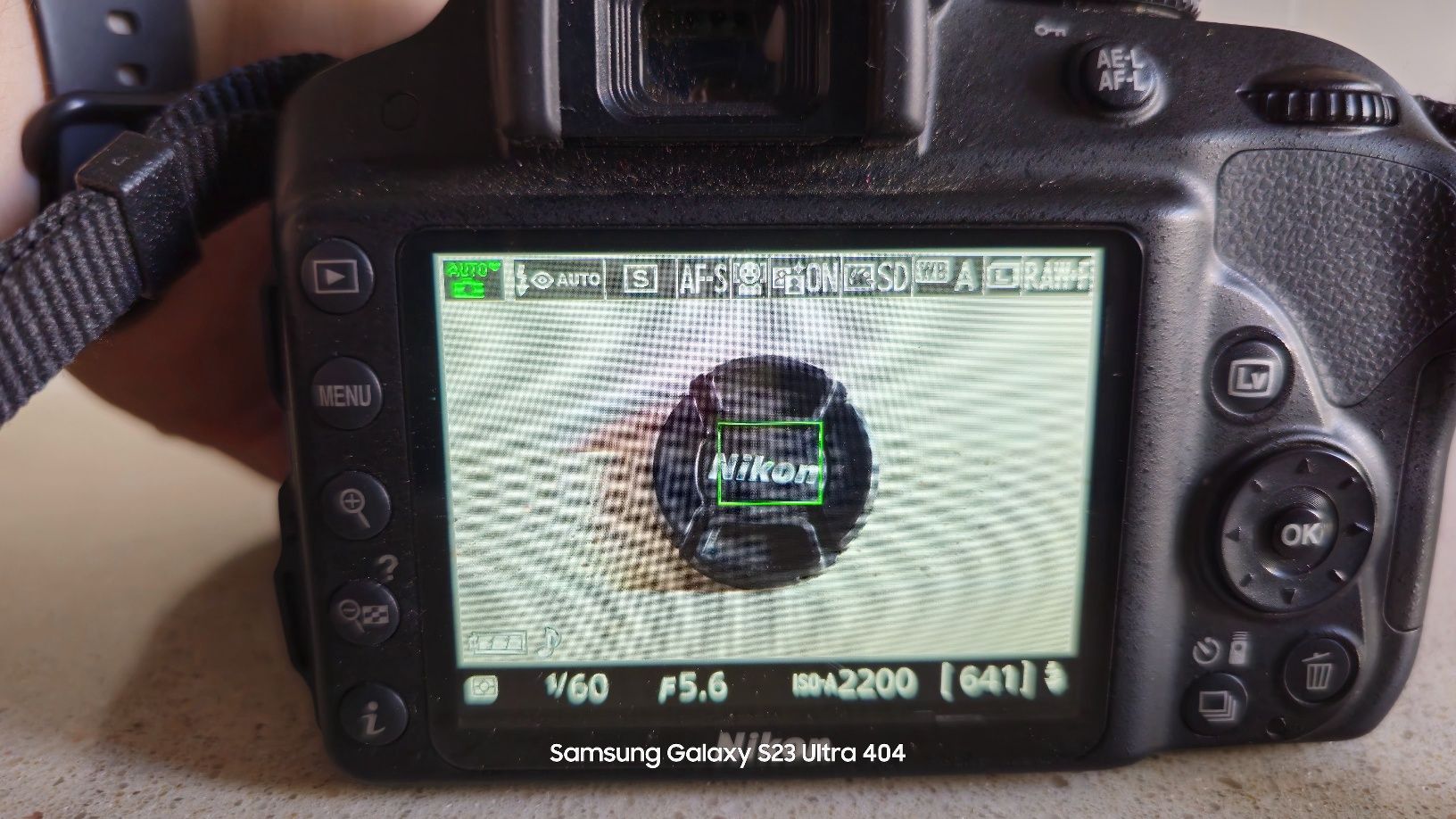 Máquina fotográfica Nikon D3300