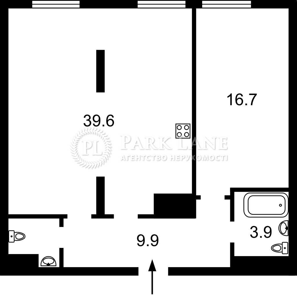 2 Кім  Залізничне шосе Nordica Residence Печерський метро