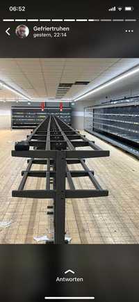 Estantes de supermercado  preço por cada  uma 125cm