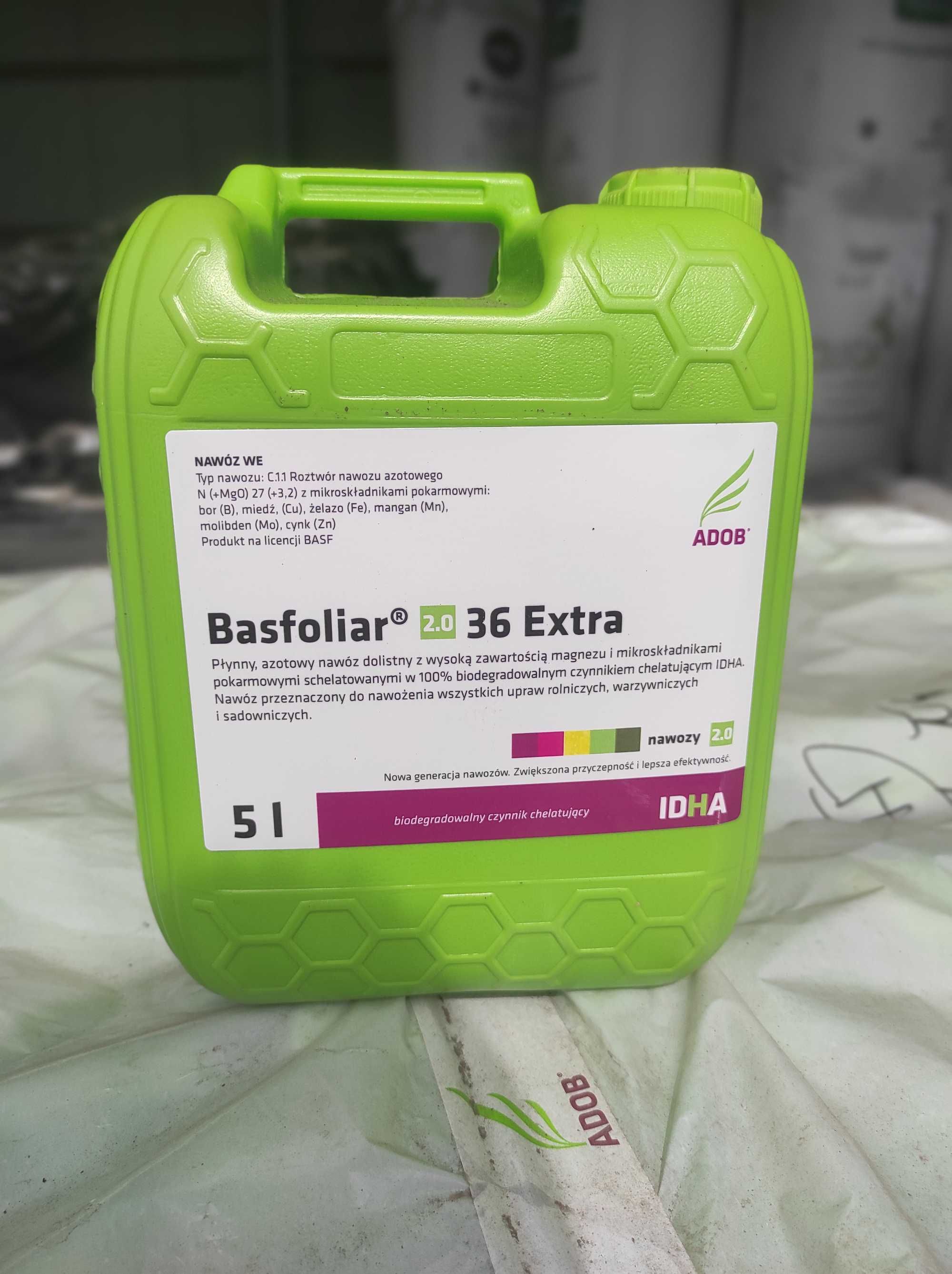 Basfoliar 36 Extra Odżywka azotowa na kukurydzę zboże rzepak buraki 5l