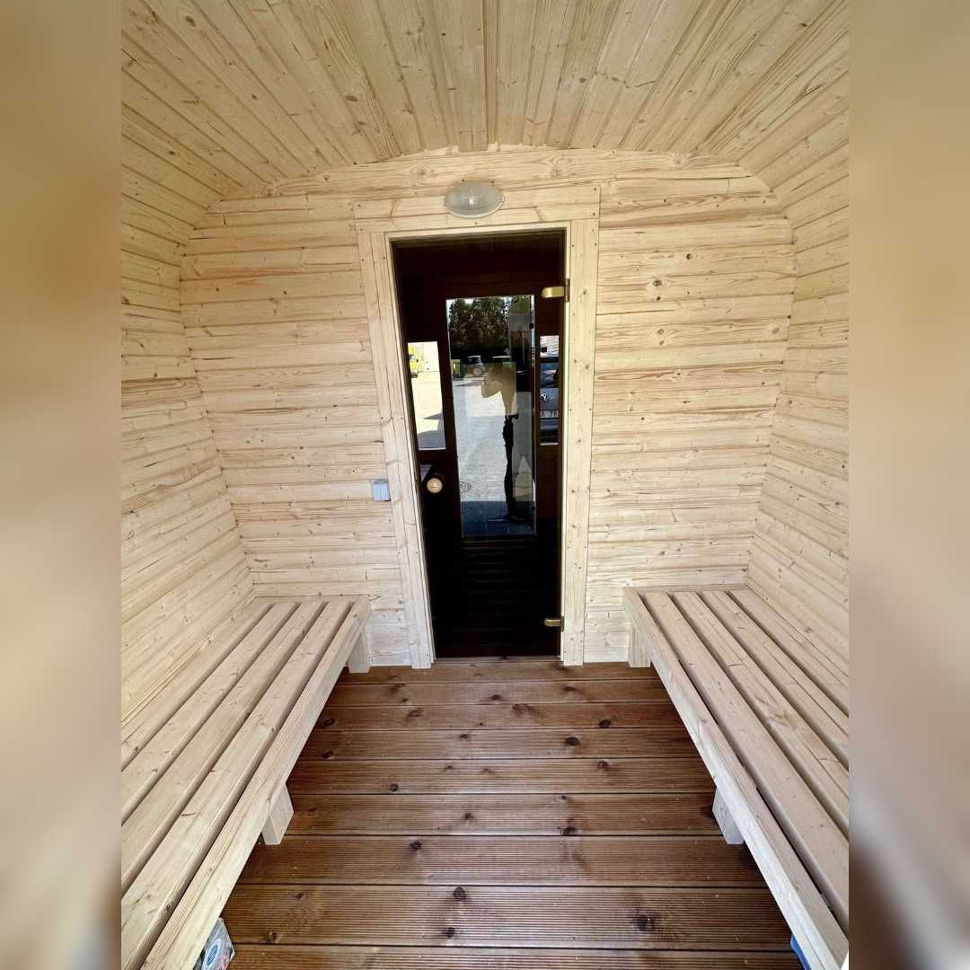 Oferta na sprzedaż sauny Glod 4M Relax - 4,0 x 2,42 m z piecem