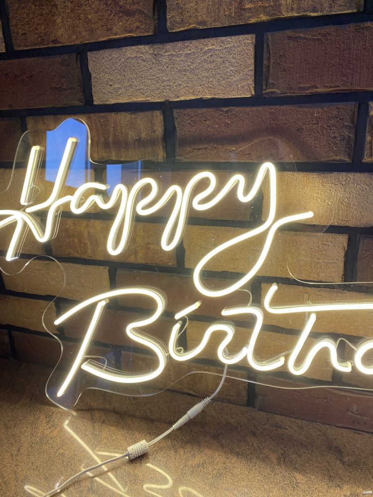 Neon Led  „Happy Birthday”