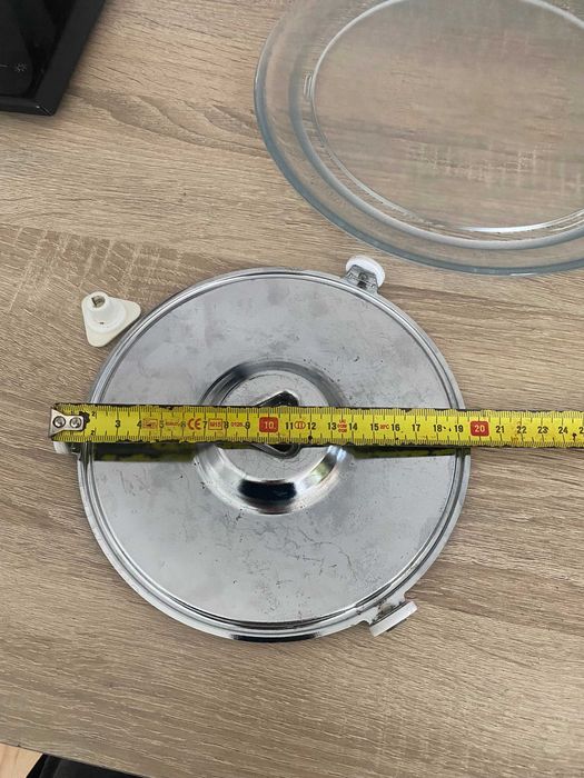 Talerz z kółkami do mikrofalówki 28cm