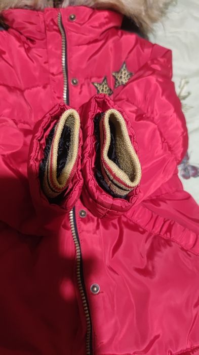 Зимний детский комбинезон