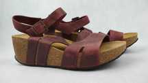 PLAKTON Sandały Na Koturnie Buty Klapki Skórzane Roz. 40