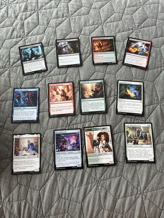 Cartas spider man magic the gathering
