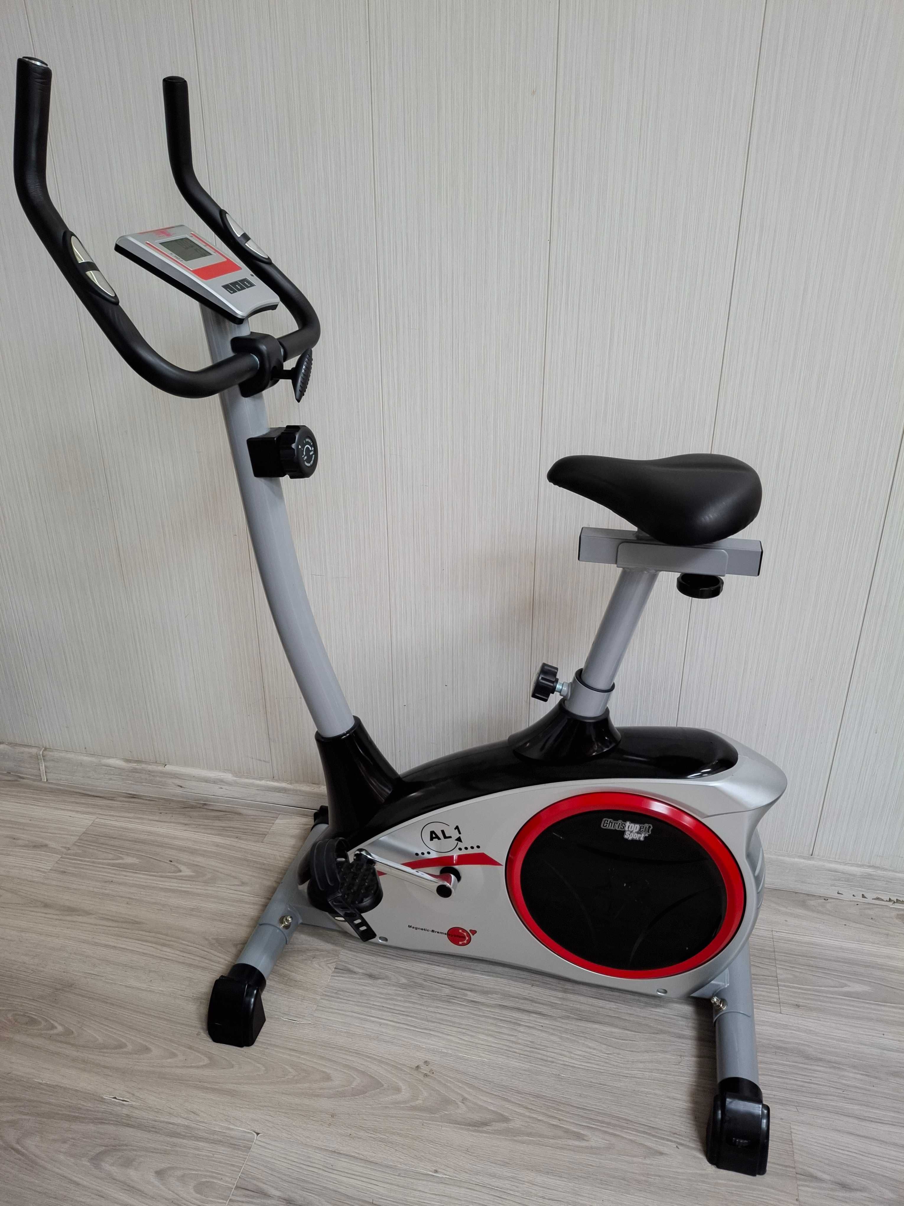 Rower treningowy magnetyczny pionowy Christopeit AL1 do 150 kg