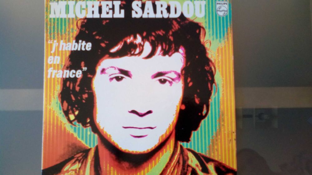 Michel Sardou vinil j'habite em France 1970