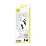 USAMS Kabel U52 microUSB 2A Fast Charge1m biały/white SJ435USB0